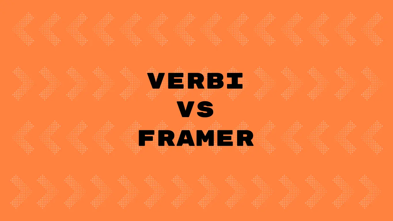 Verbi vs Framer Localization: 2026 Costs Compared